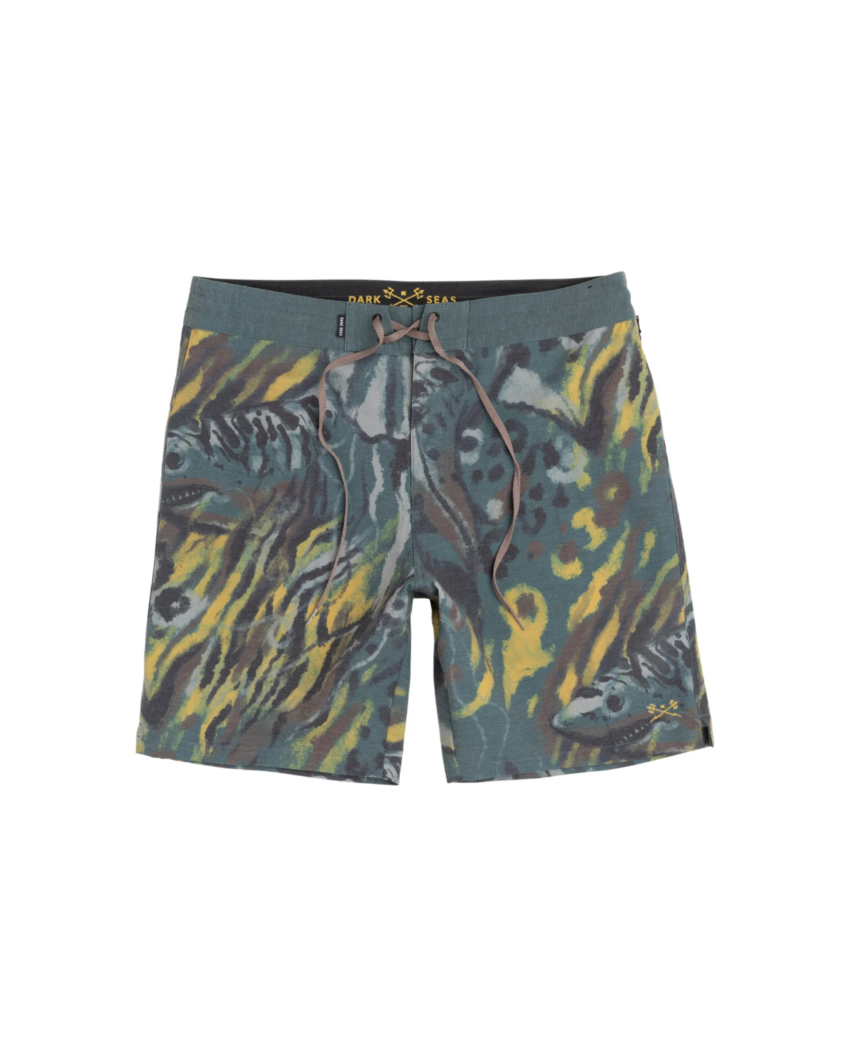 Dark Seas Marauder Boardshort Camo (zoomed)
