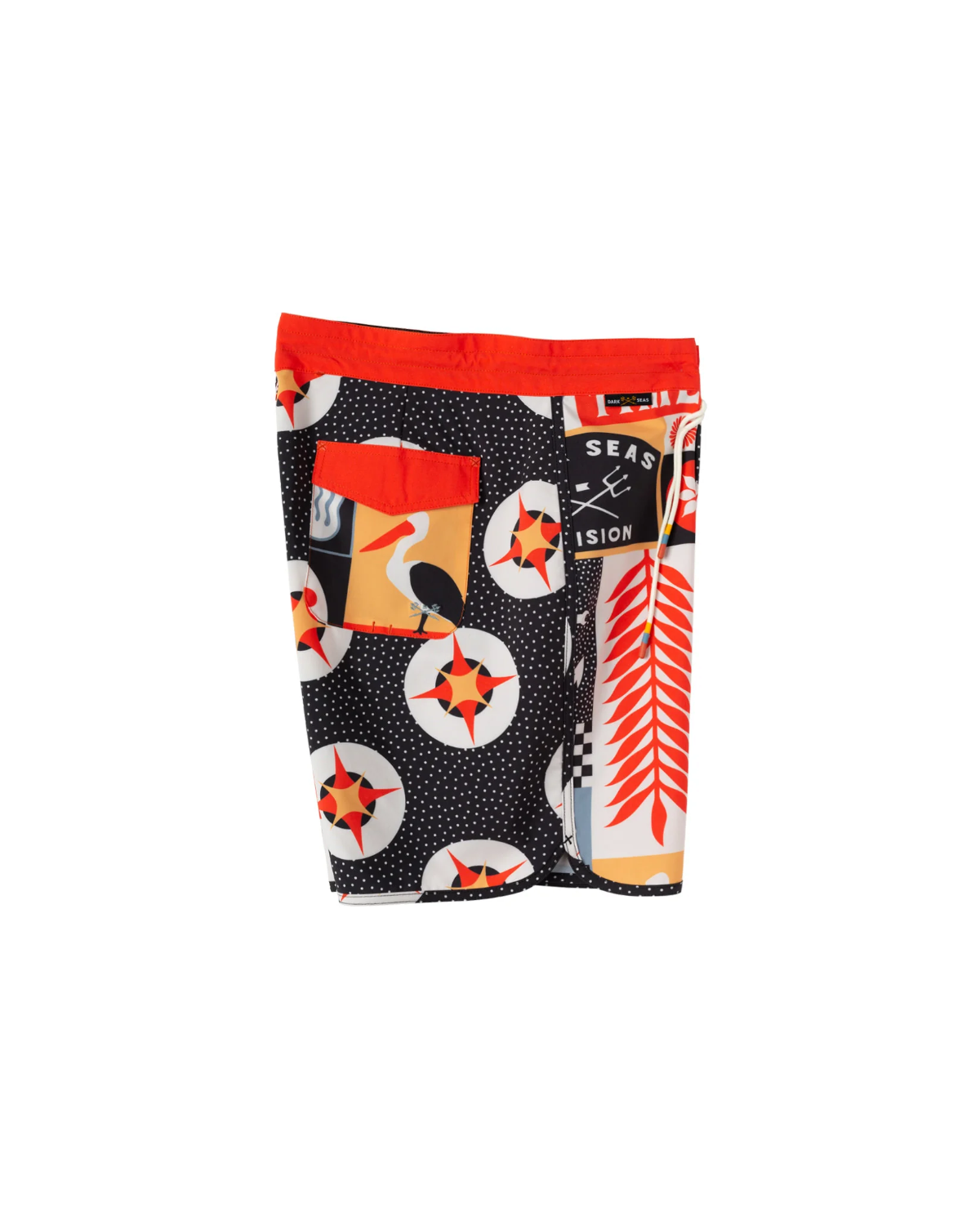 Dark Seas Mismatch Boardshort Multi