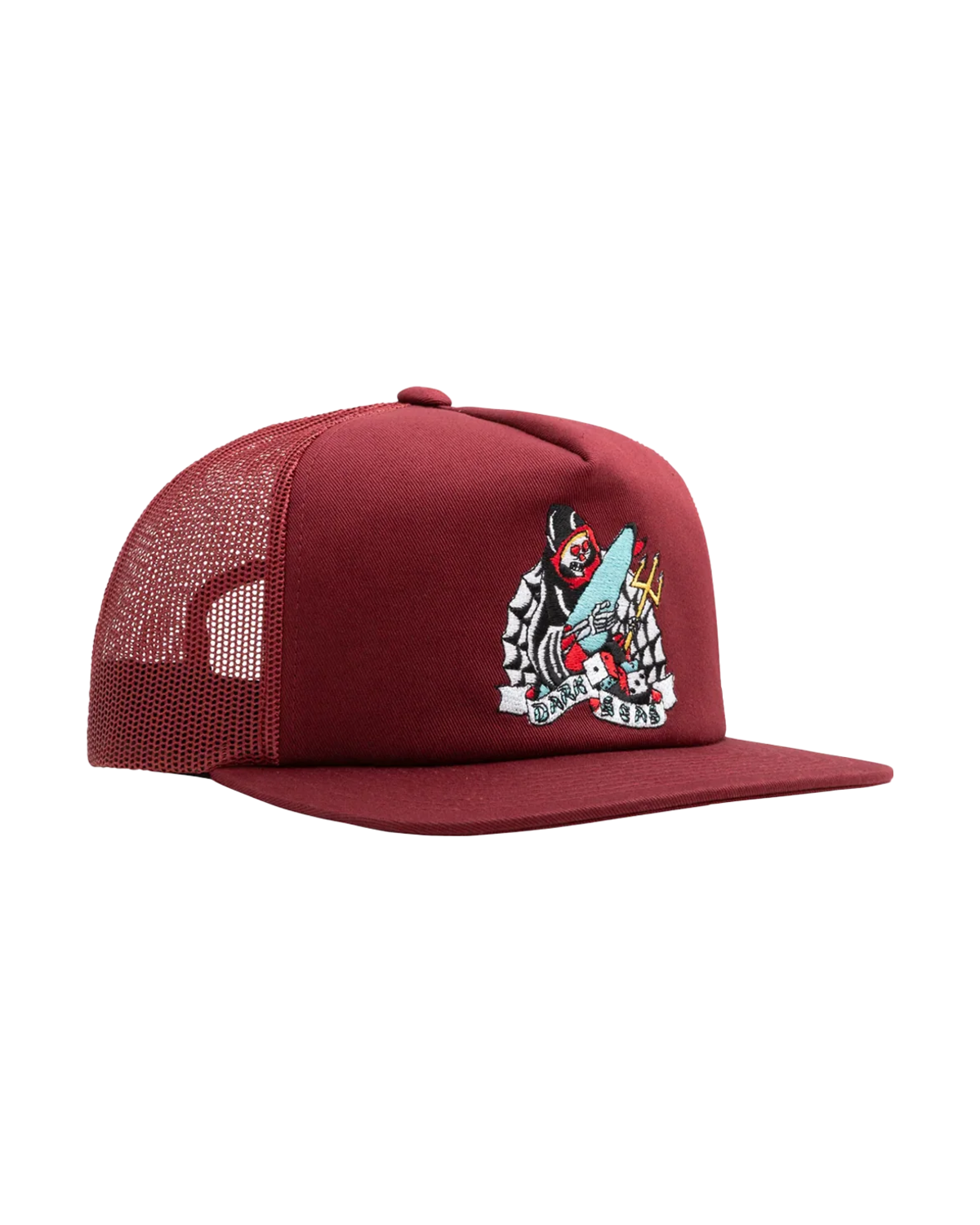 Santa Muerte Hat (zoomed)