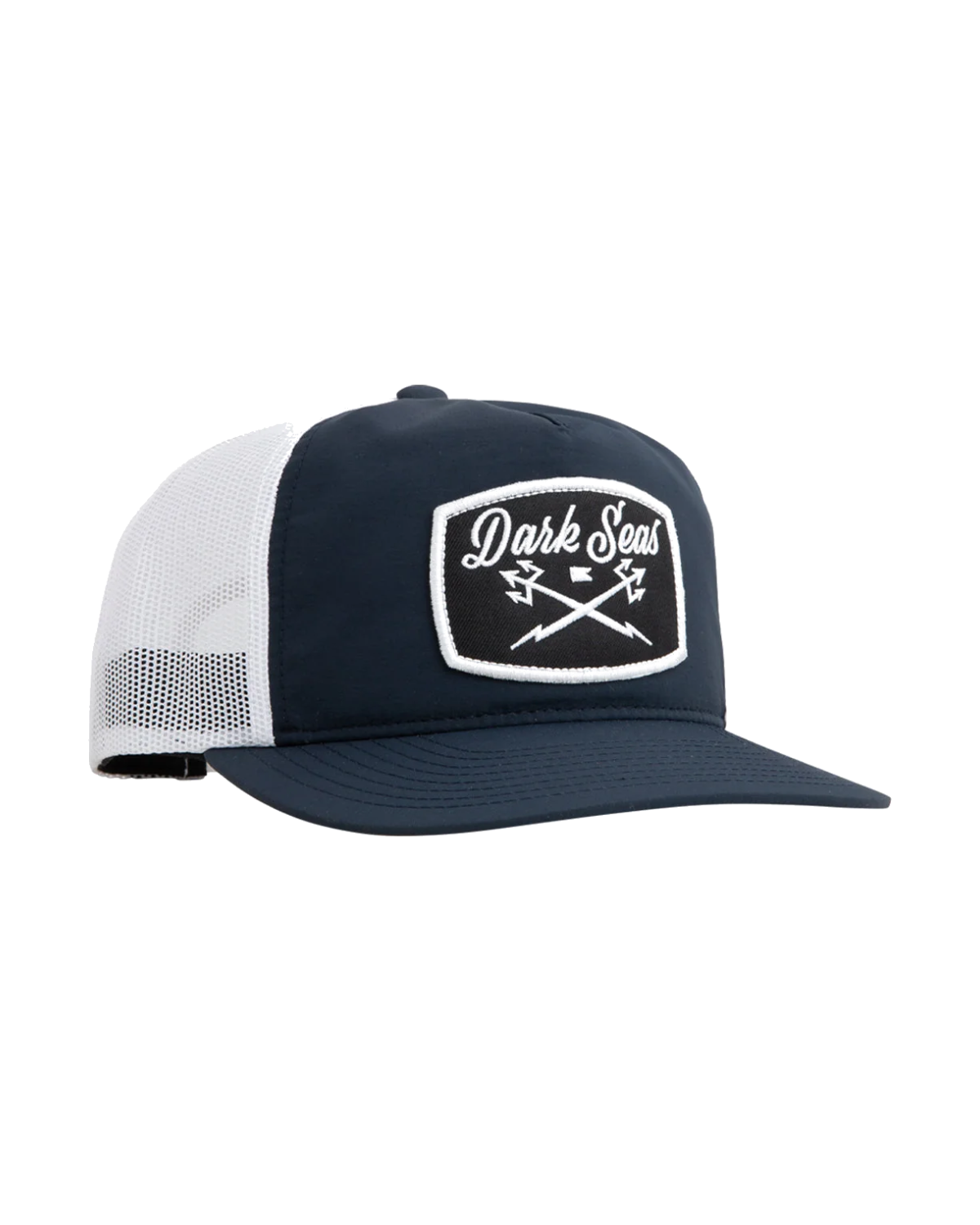 Dark Seas Docker Hat - Navy/White