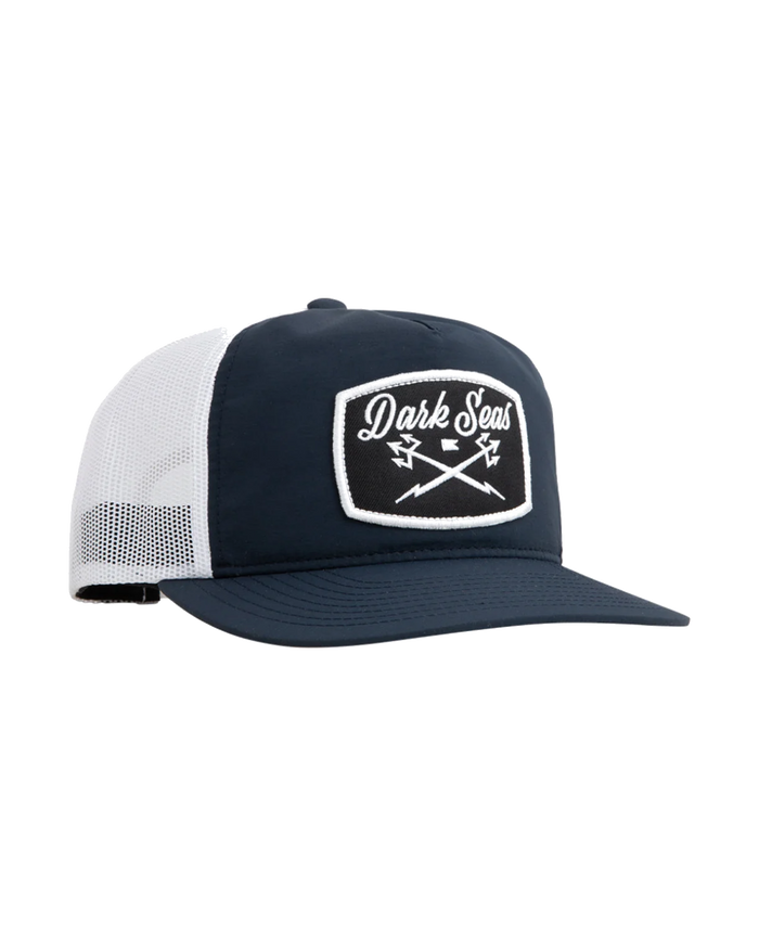 Dark Seas Docker Hat - Navy/White