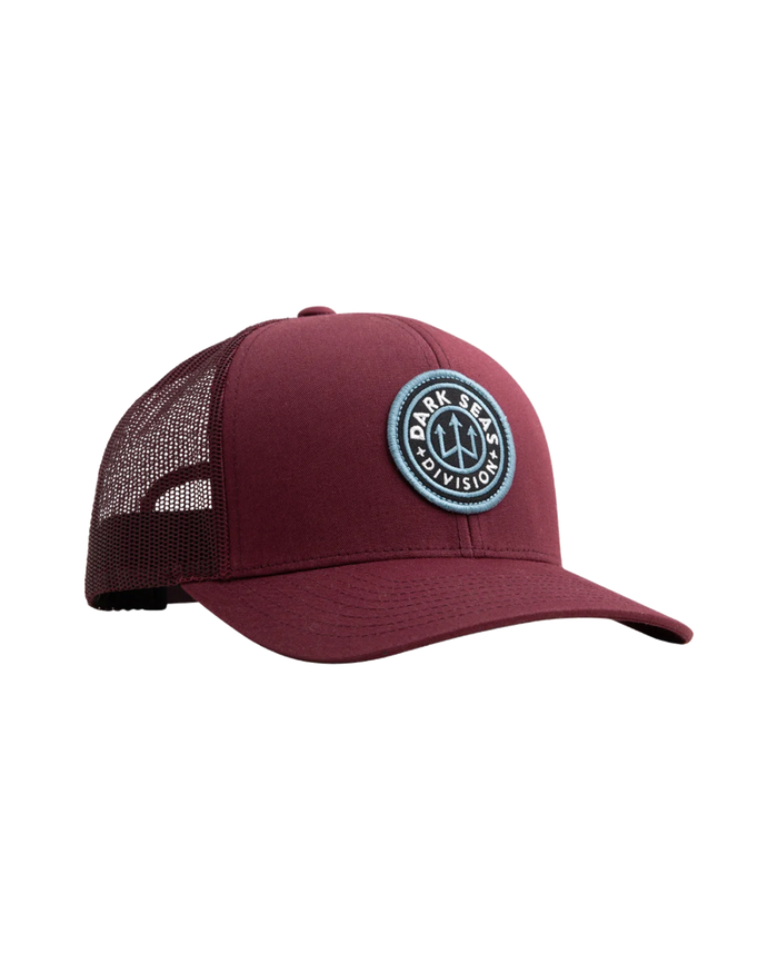 Dark Seas Wilshire Hat - Maroon