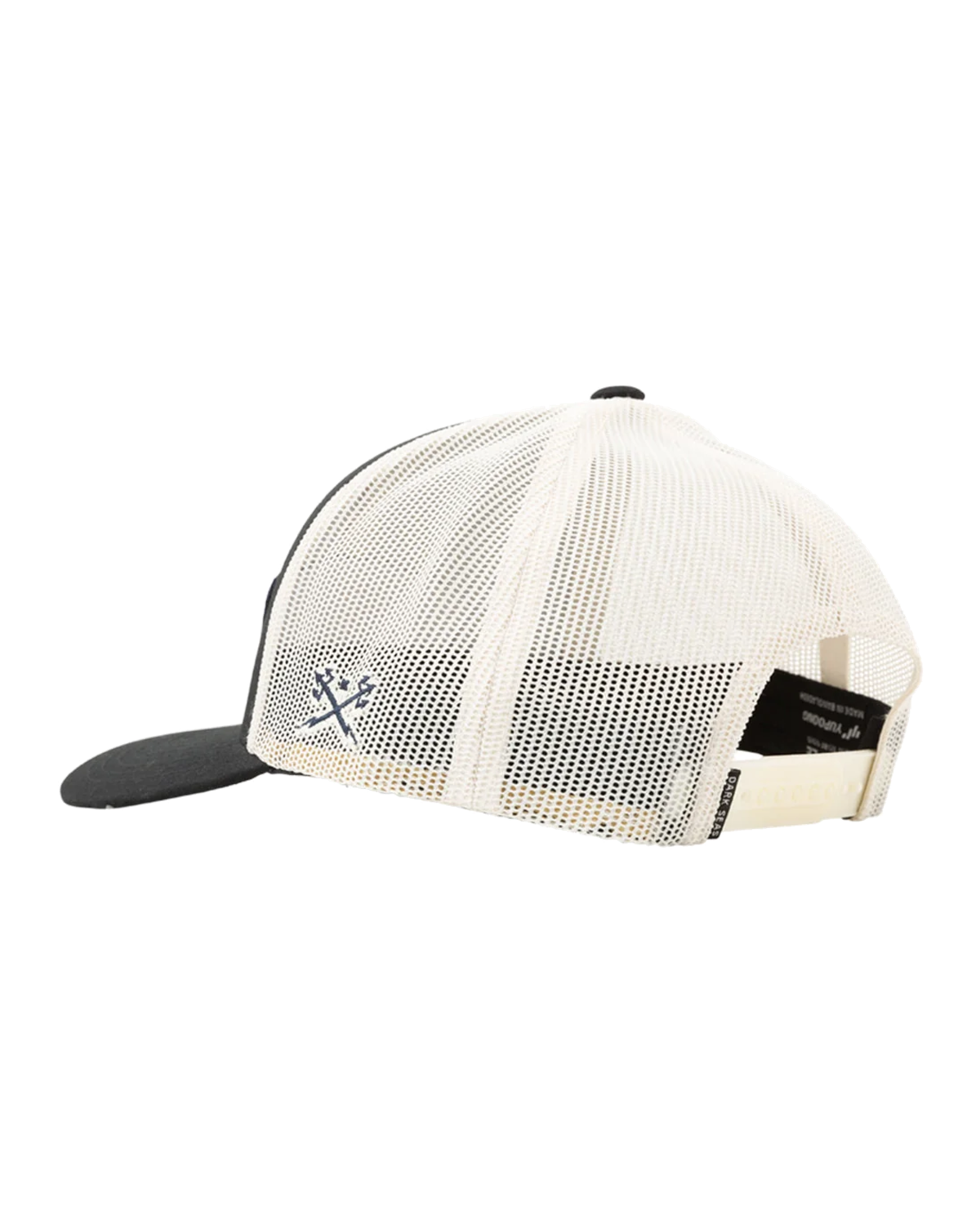 Blue Collar Hat Black White