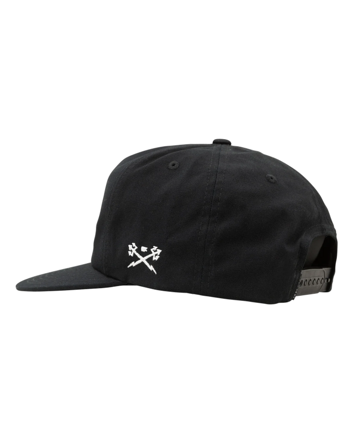 General Hat Black - alternate view