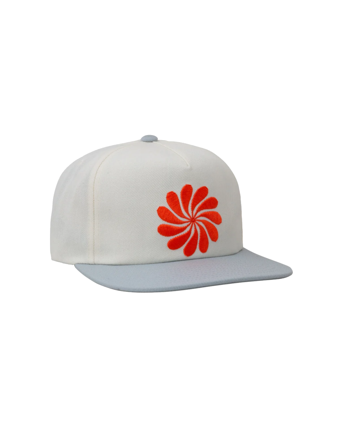 Dark Seas Foil Hat - White/Blue (zoomed)