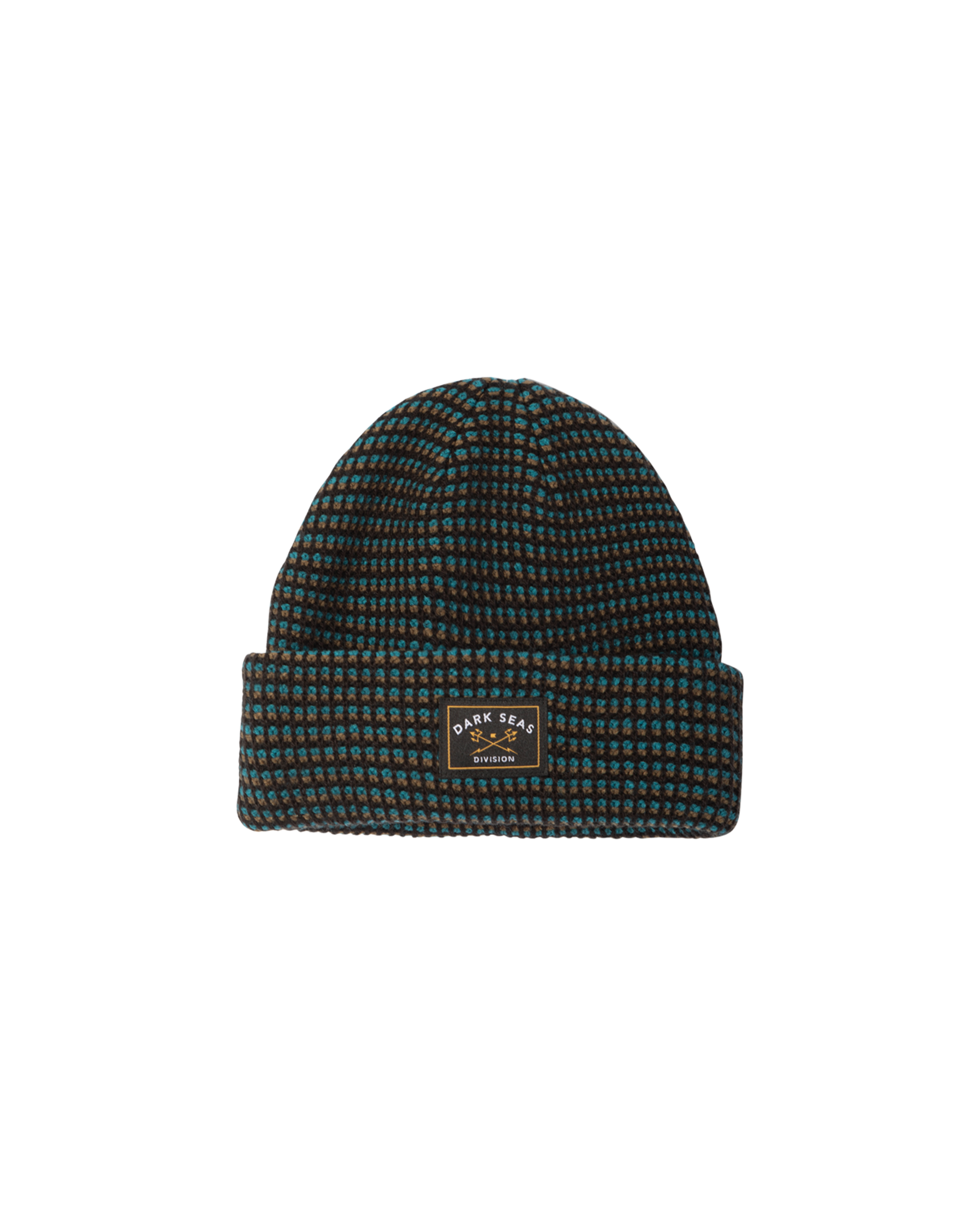 dark-seas-bateman-beanie-black-teal