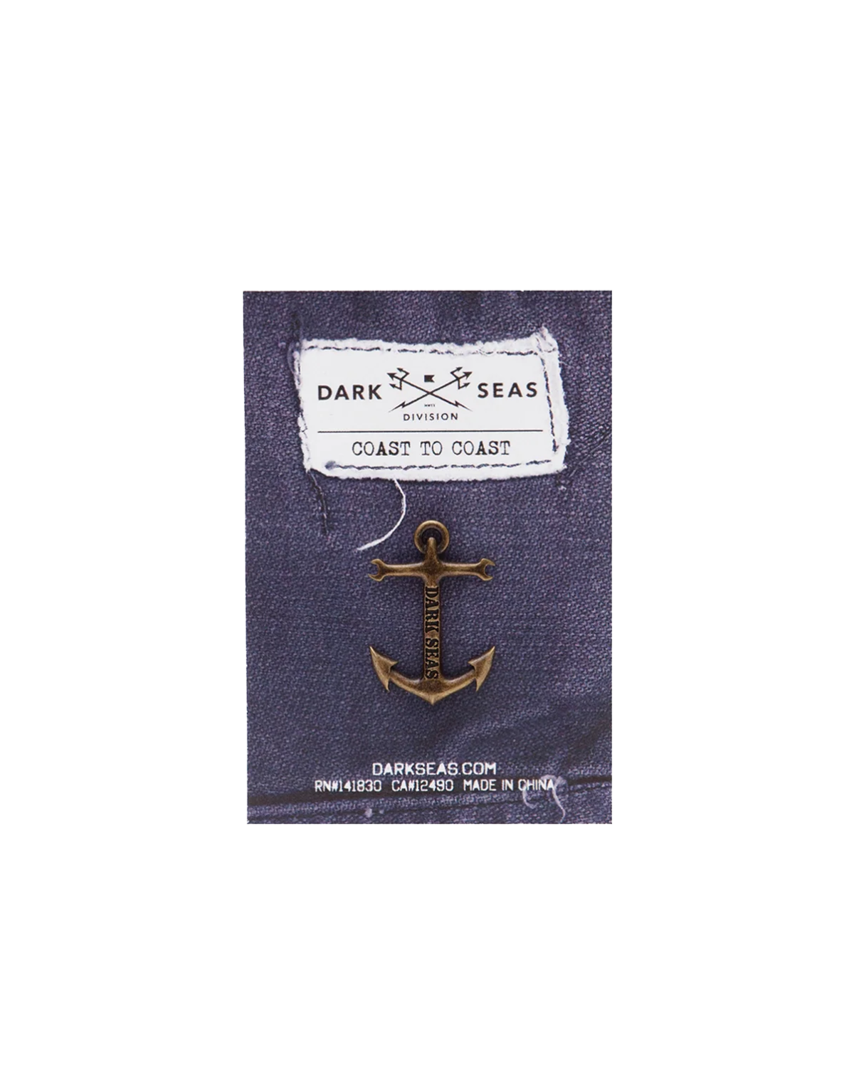 Dark Seas Spanner Pin (zoomed)