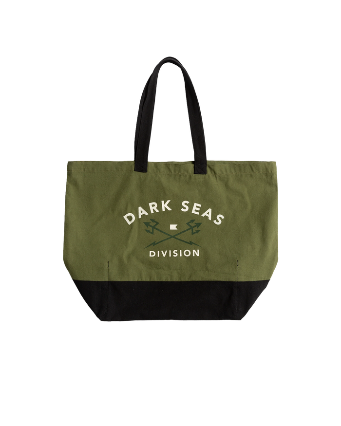 Dark Seas Bunker Tote Bag Green