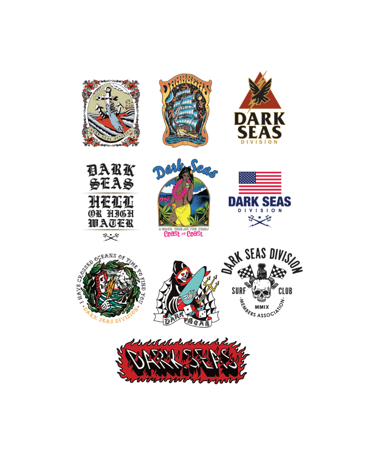 DS Sticker Pack VIII 10Pk (zoomed)