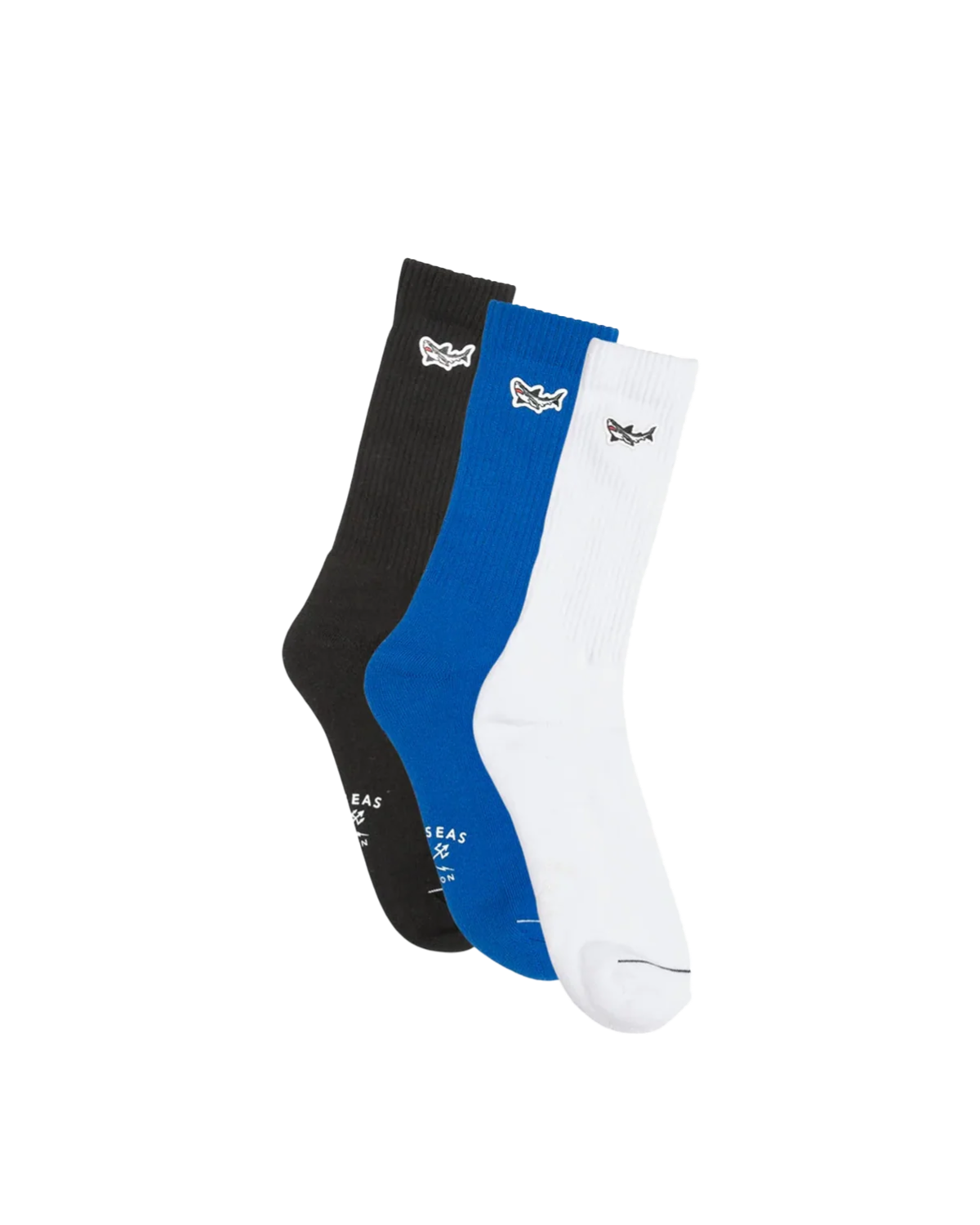 Morro Bay 3Pk Socks (zoomed)