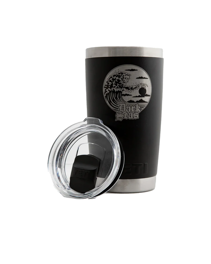 Dark Seas x Yeti Rambler Tumbler Black - alternate view