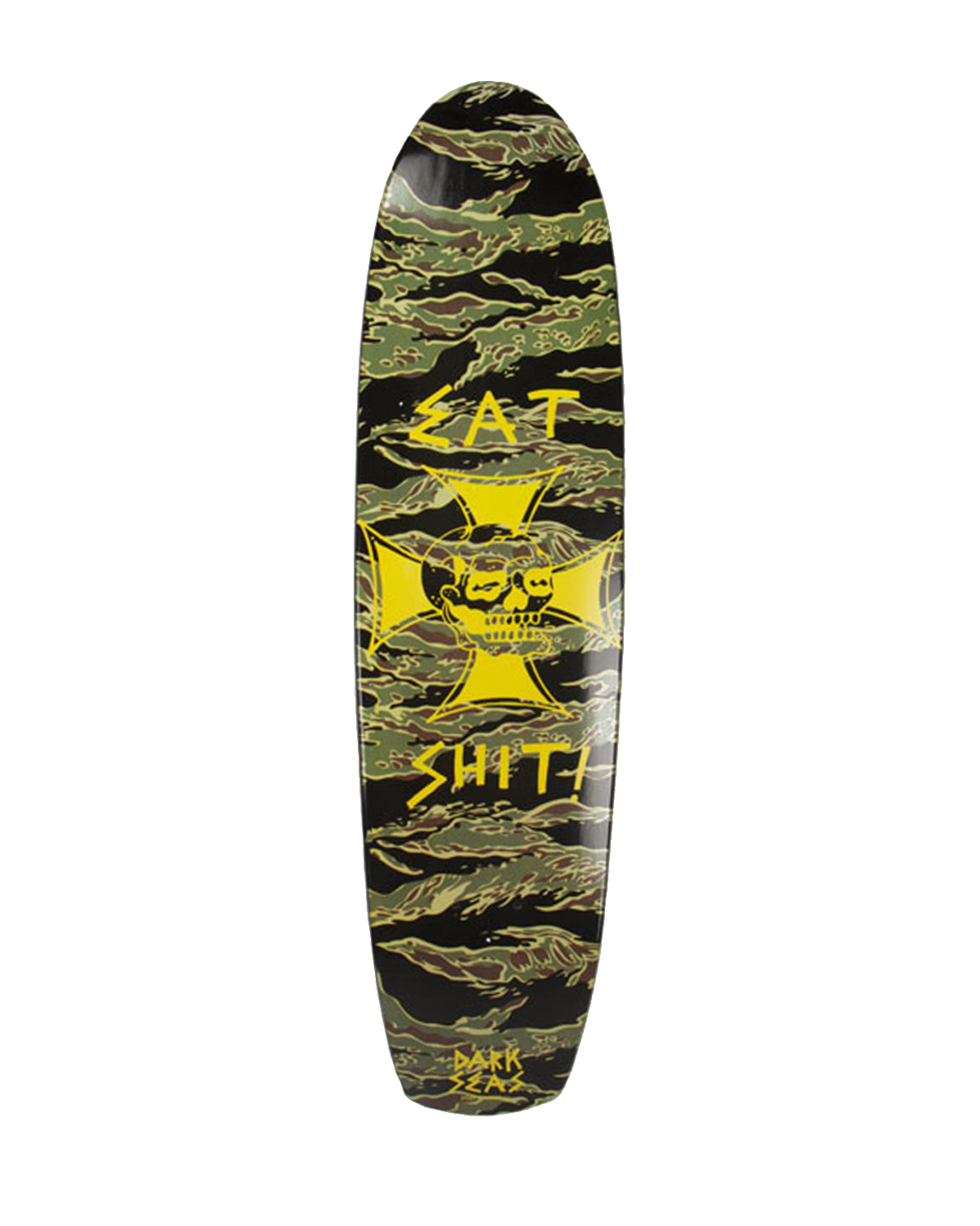 Eat Shit 7.5" Skateboard Deck (zoomed)
