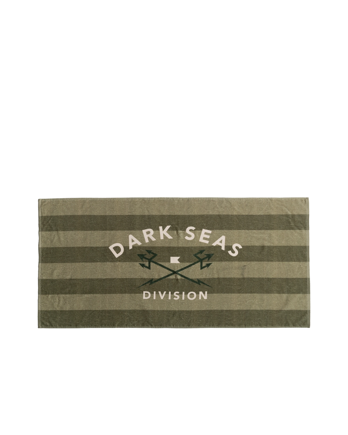 Dark Seas Sergeant Towel Green (zoomed)