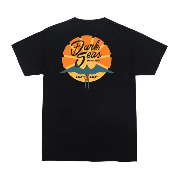 color: black ~ alt: SUNSET WICKING T-SHIRT